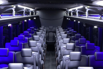 Allen Charter Bus Interior
