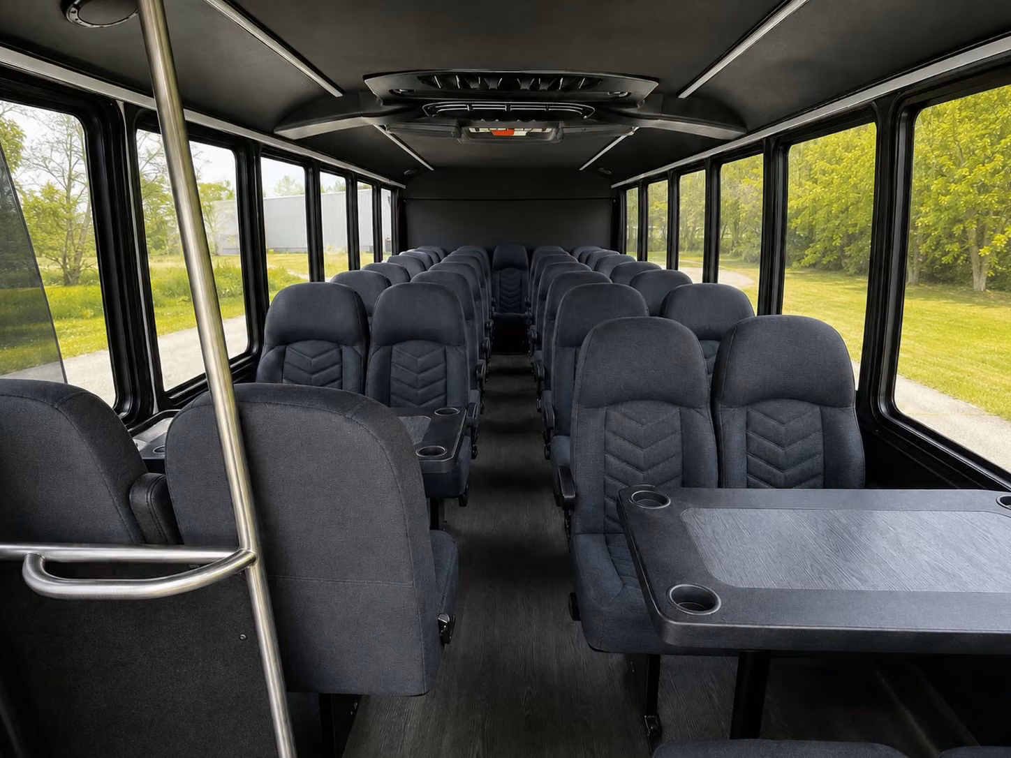 18 passenger minibus inside
