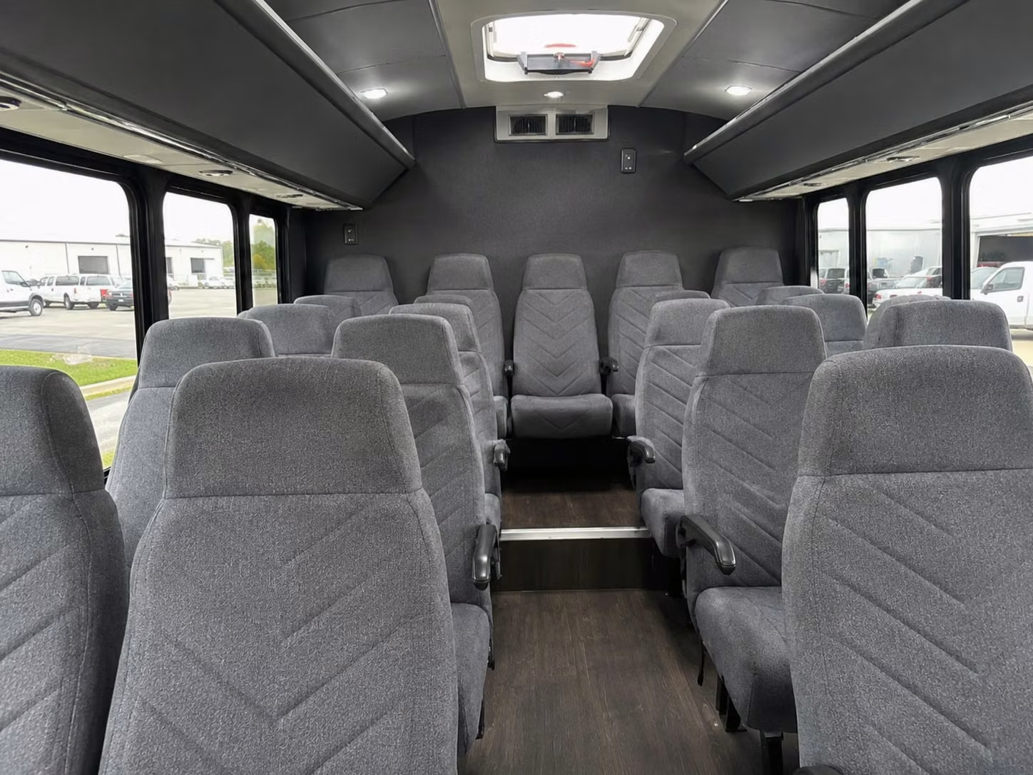 20 passenger minibus inside