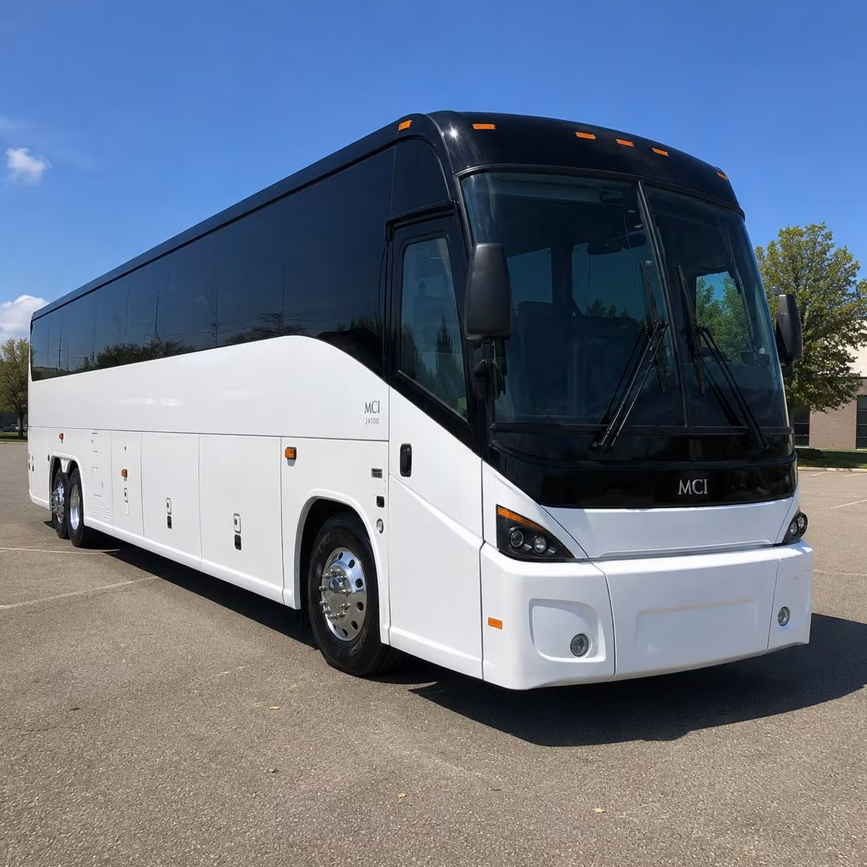 56 passenger charter bus