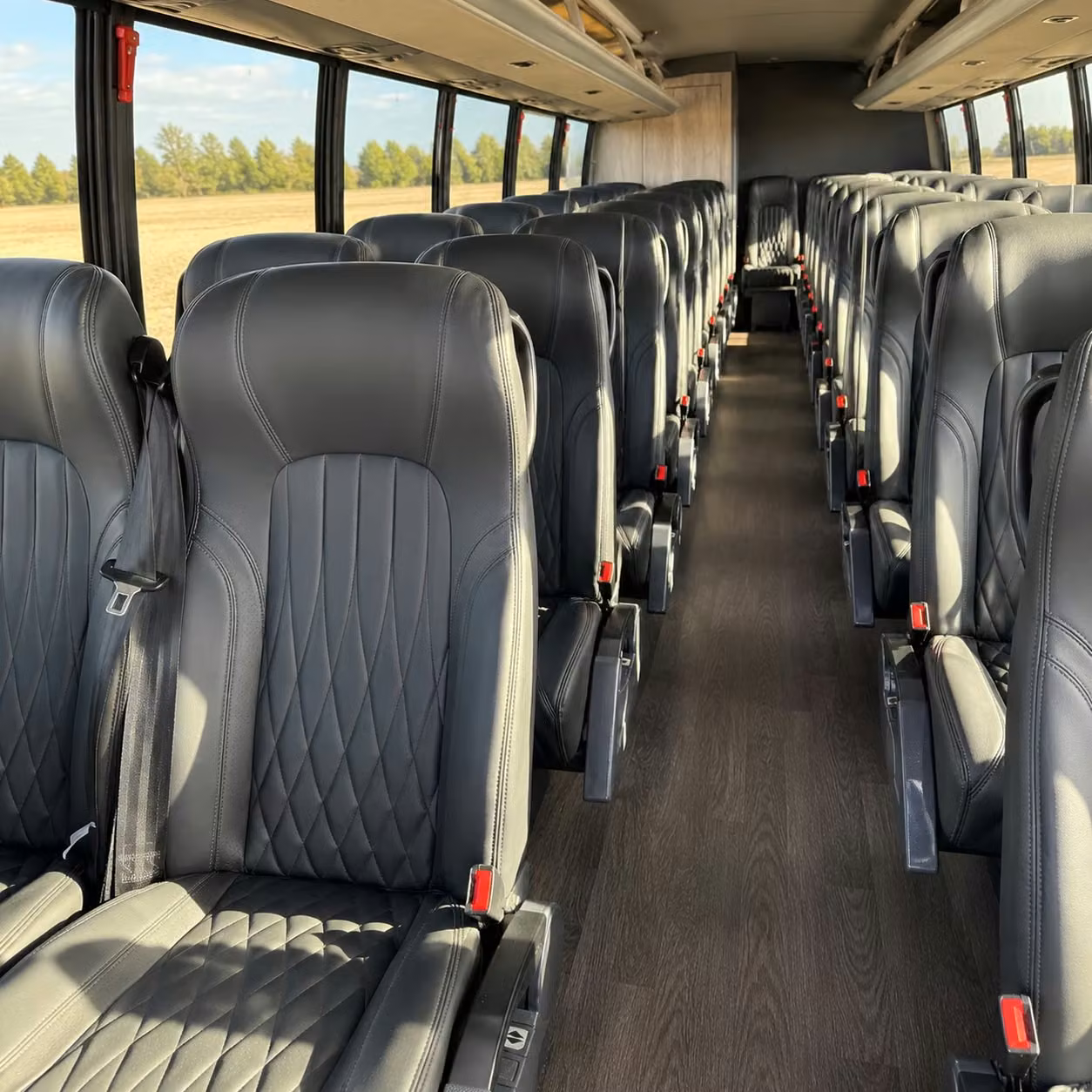 allen 25 passenger minibus rental