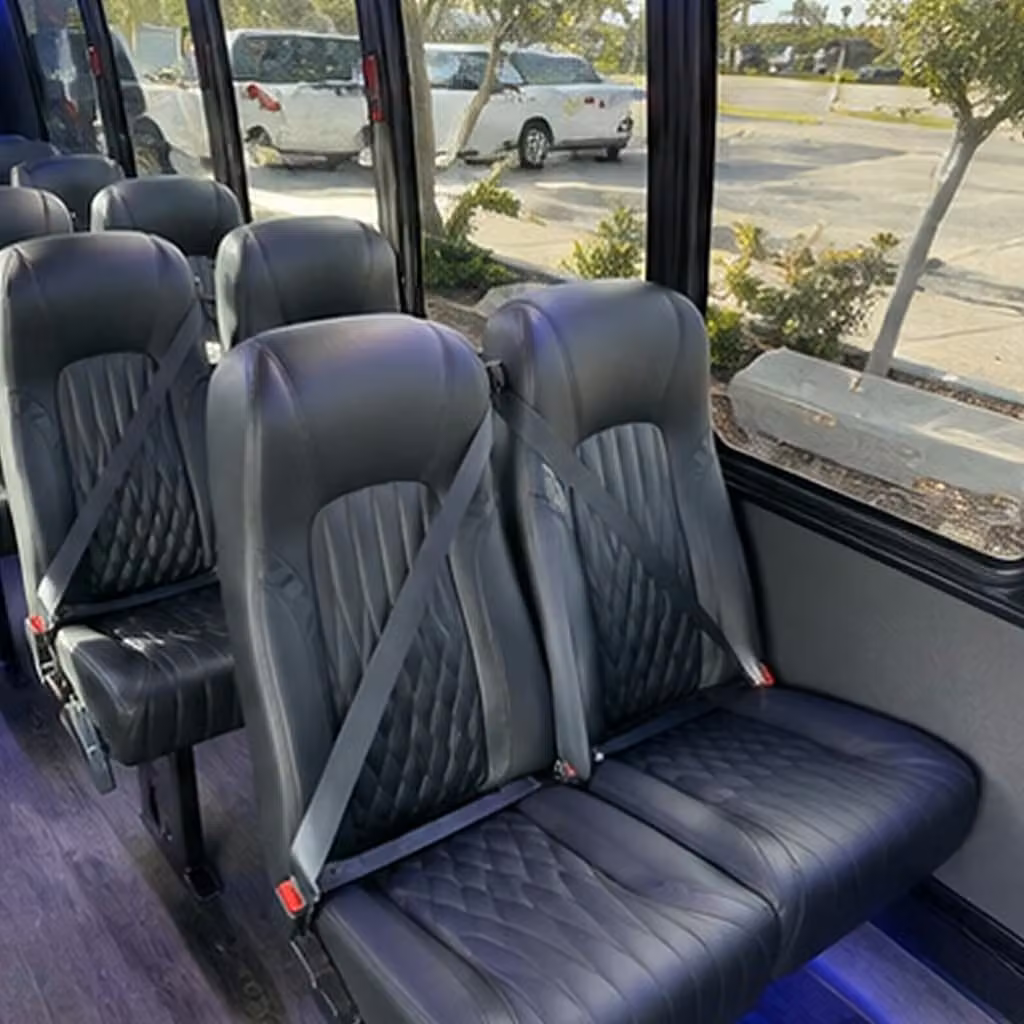 allen 28 passenger minibus rental