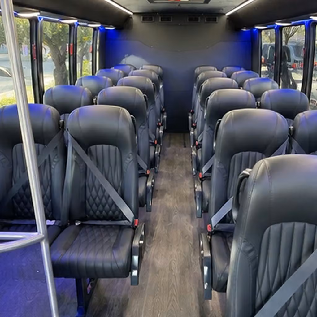 allen 30 passenger minibus rental