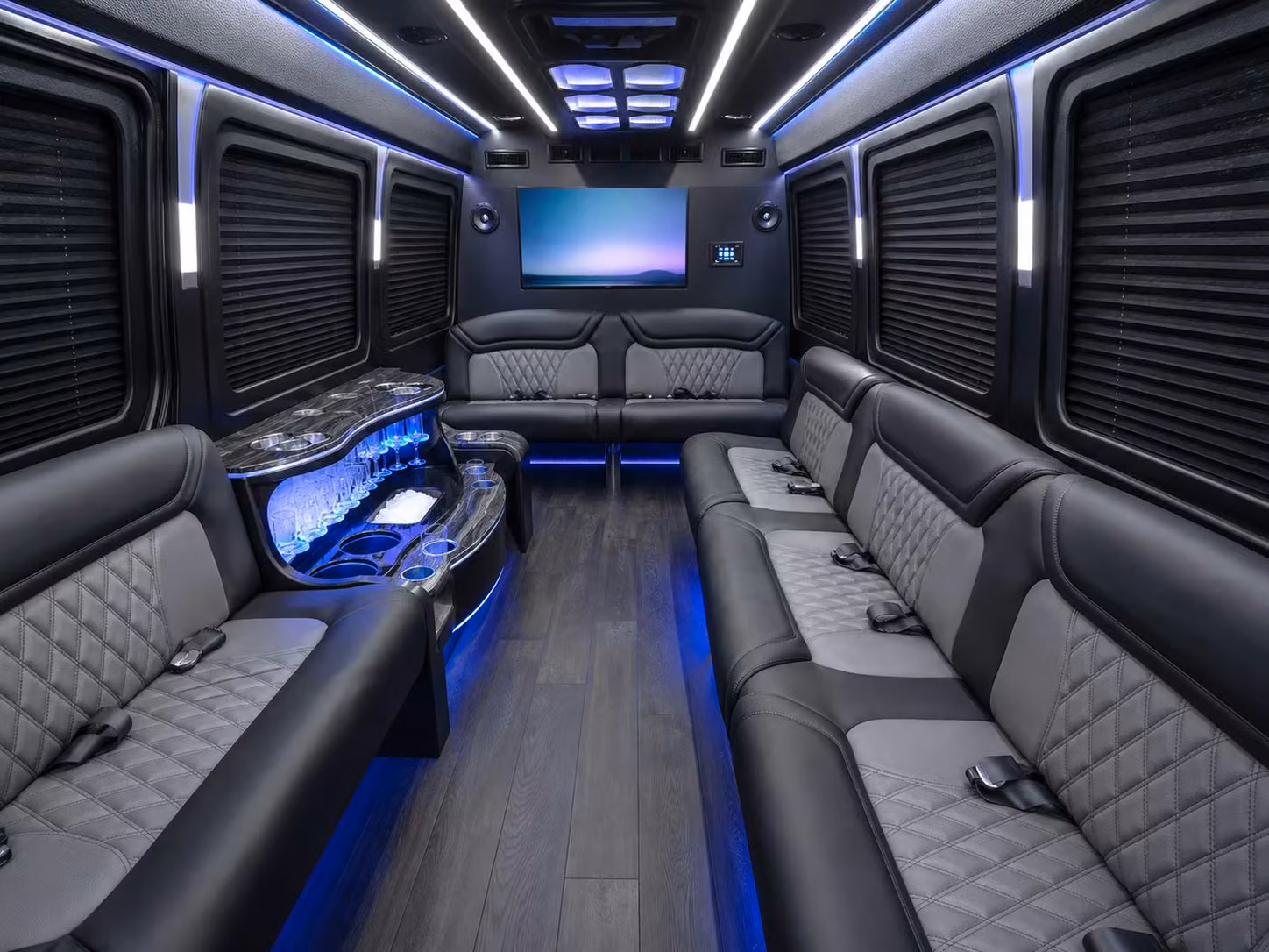 allen sprinter van rental with driver
