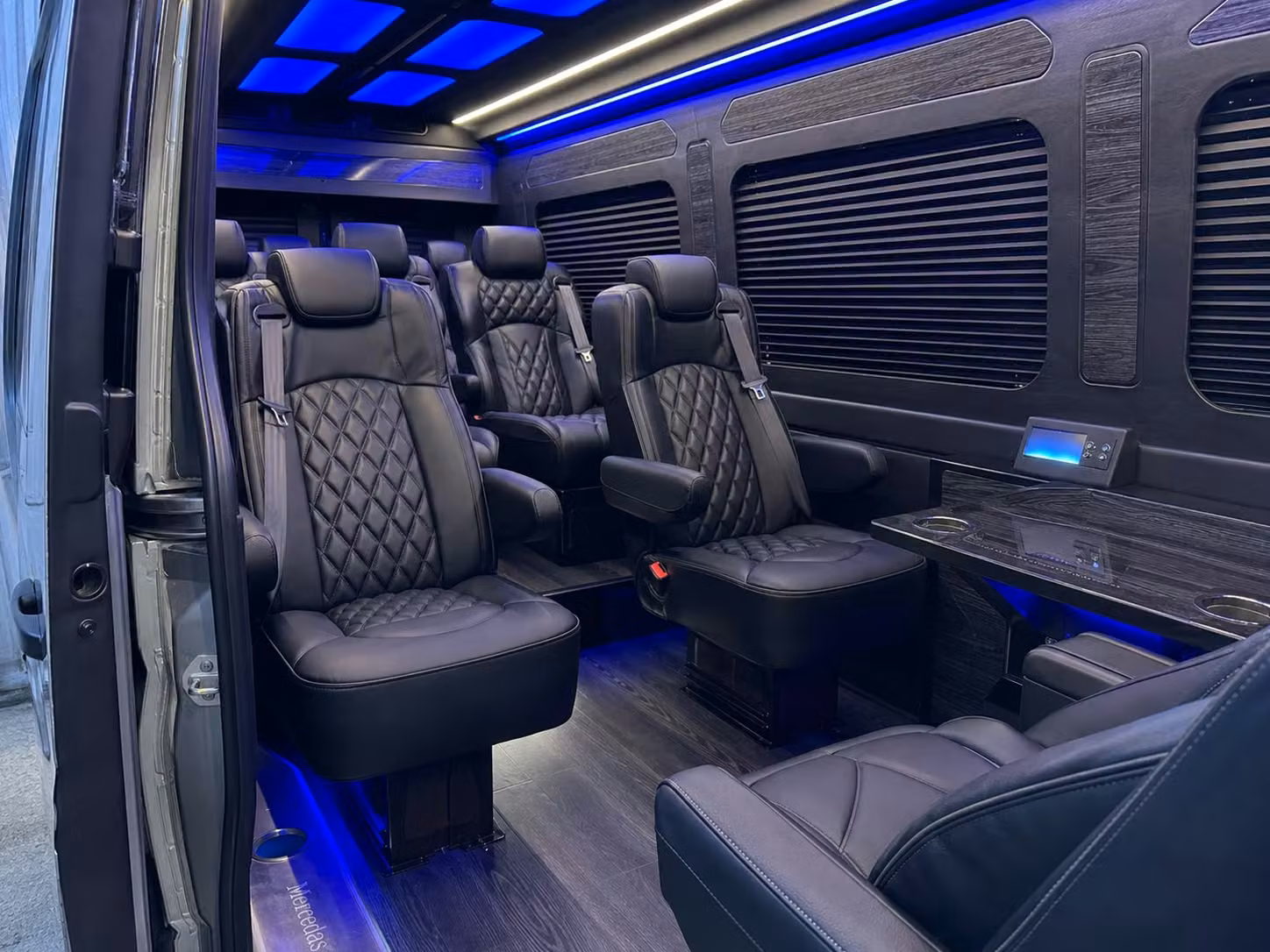 sprinter van transportation for groups and events across allen