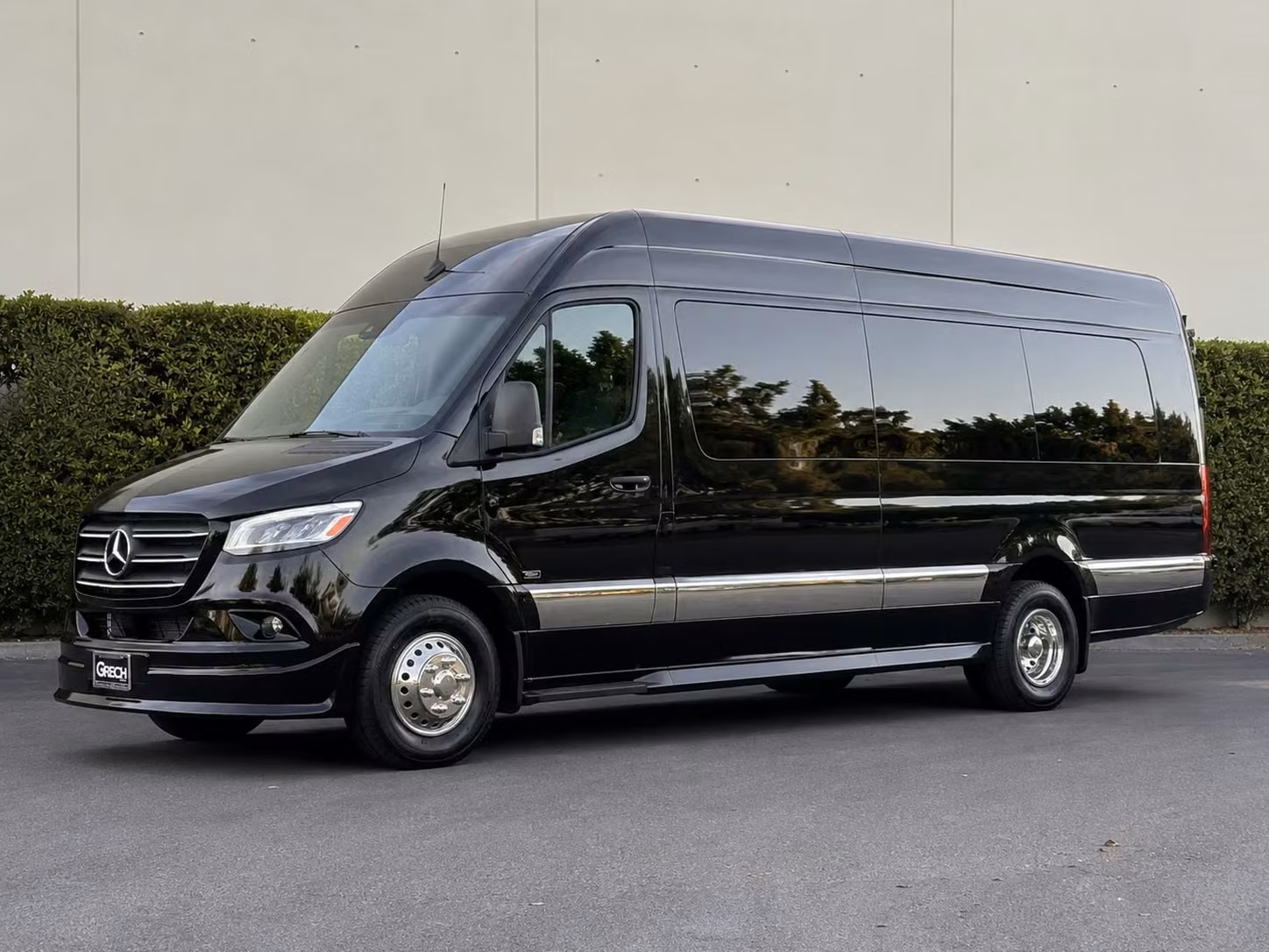 sprinter van with driver